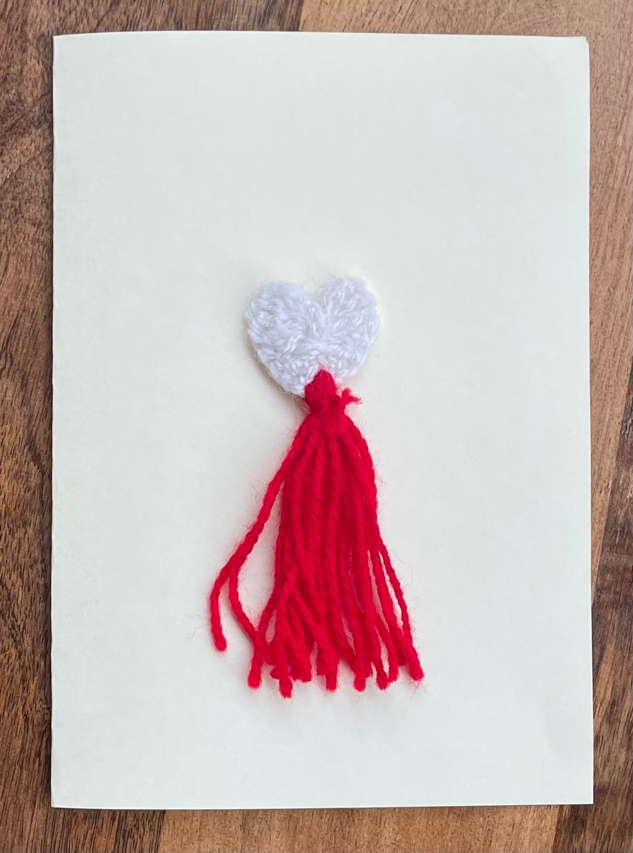 Crochet Heart Bookmark – Handmade Bloom for Book Lovers – Gift for Readers