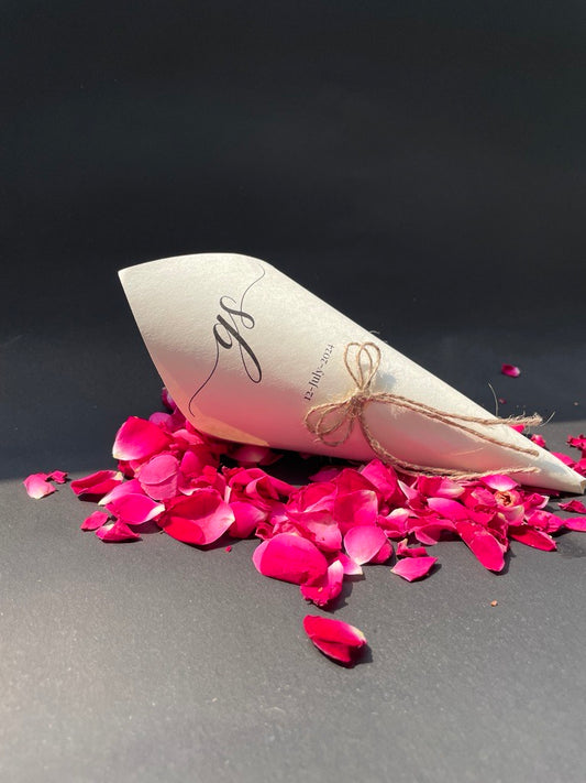 Celebration Cones – Confetti Cones for Pheras, Bride & Groom Entry, Ring Ceremony, Cake Cutting & Baby Showers