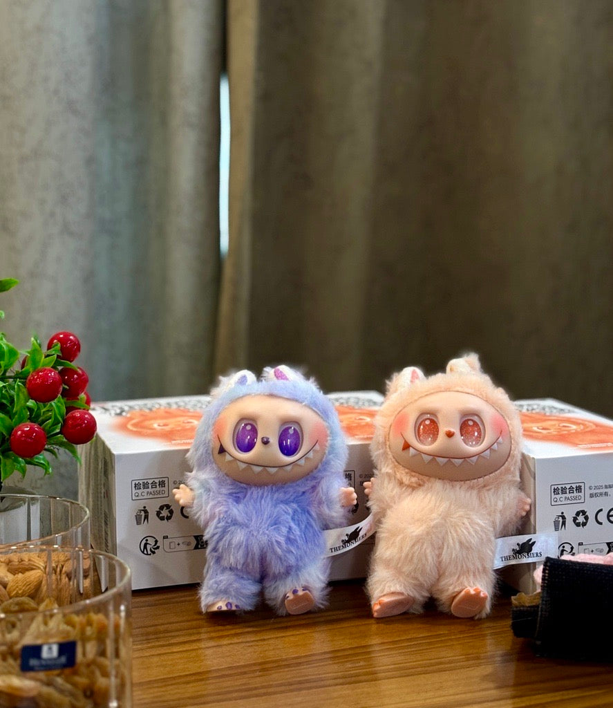 Fuzzy Monster Plush Toy – Cute Collectible Gift Her
