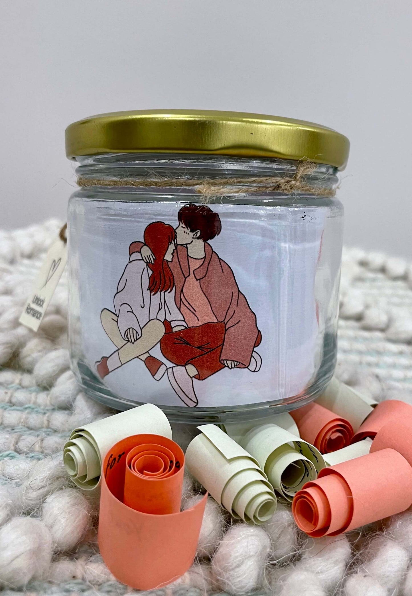 50 Reasons - Why I Love you  | Couple Mason Jar | Love Jar | Gift for Valentine's Day, Anniversary, Birthday