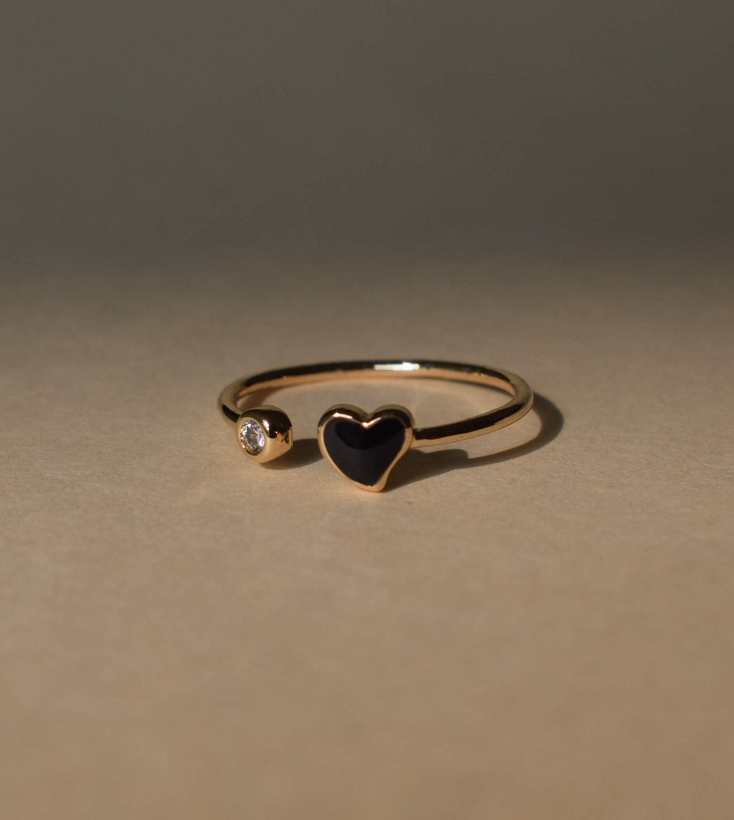 Heart-Shaped Ring for Women Free Size